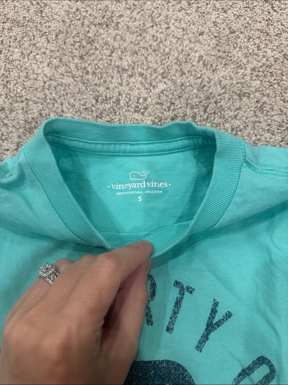 Vineyard Vines Kids Logo Tees Bundle size 5 - Picture 3 of 10